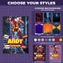 Personalized Iron Baby Blanket – Superhero Style for Your Little Star | Custom Name & Birthdate